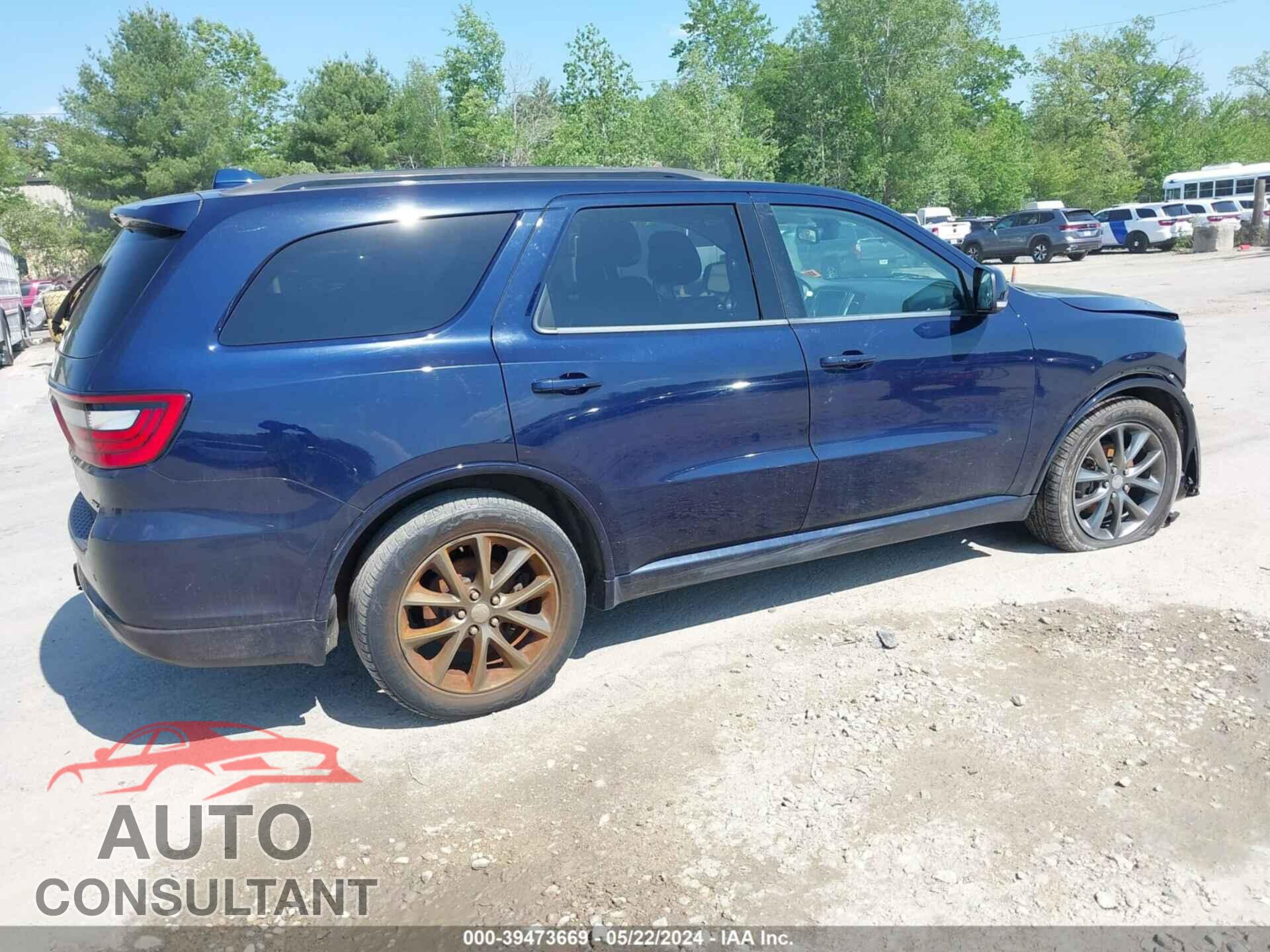 DODGE DURANGO 2017 - 1C4RDJDG0HC732874