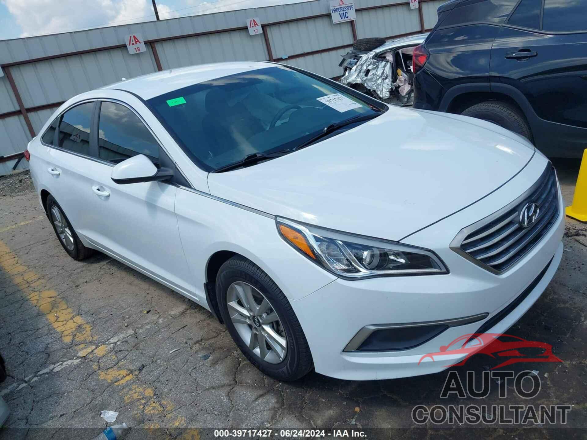 HYUNDAI SONATA 2017 - 5NPE24AF3HH508634