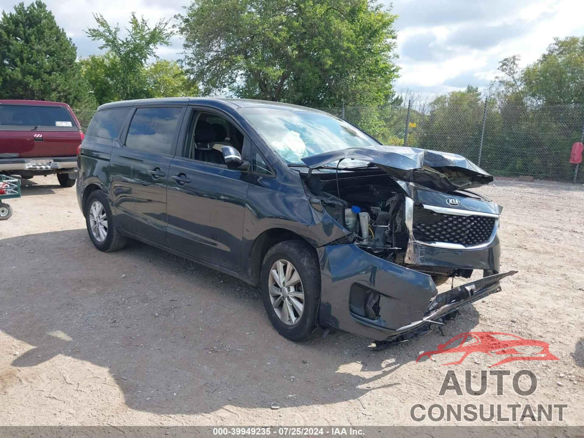KIA SEDONA 2017 - KNDMB5C19H6219870