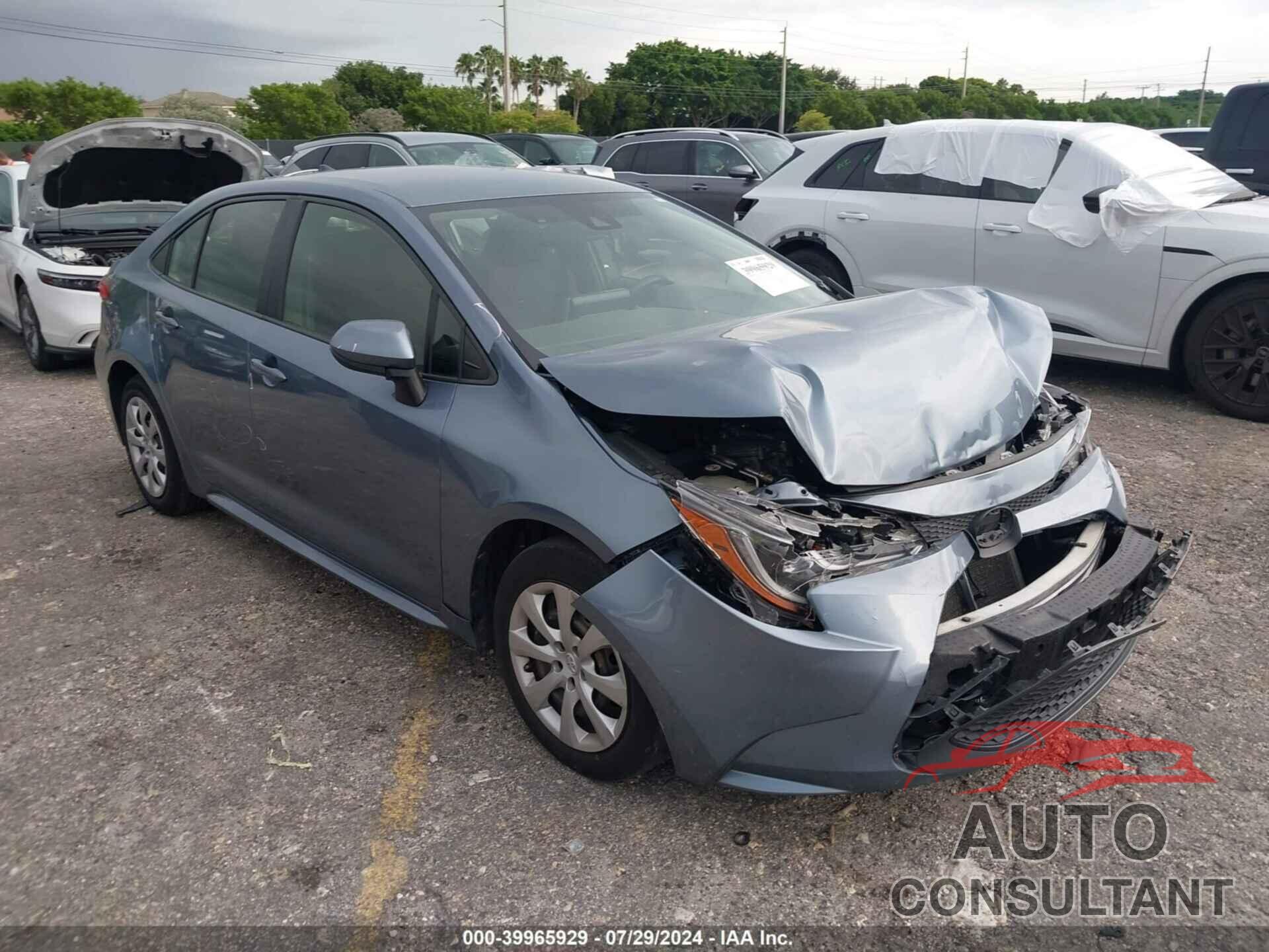 TOYOTA COROLLA 2020 - JTDEPRAE5LJ041030