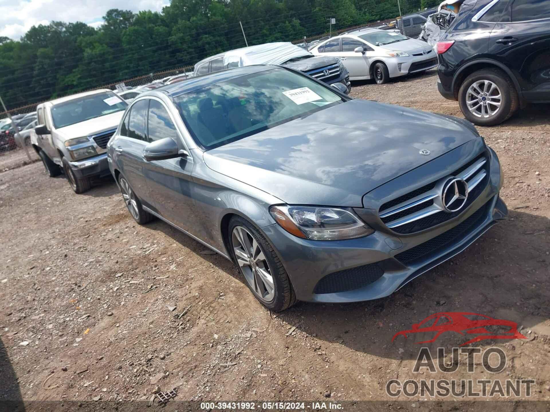 MERCEDES-BENZ C 300 2018 - WDDWF4JB9JR385707