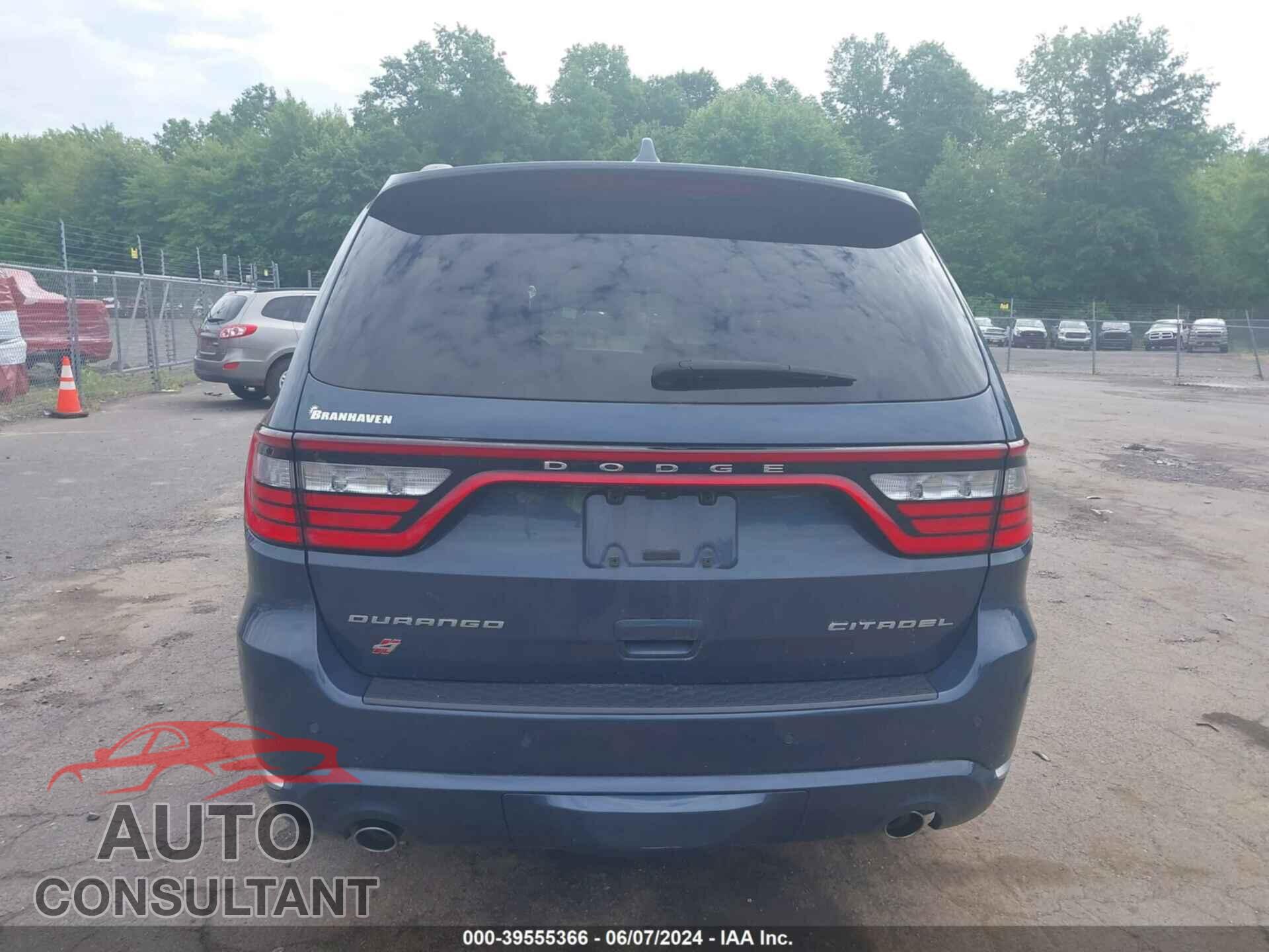 DODGE DURANGO 2021 - 1C4RDJEG5MC643360