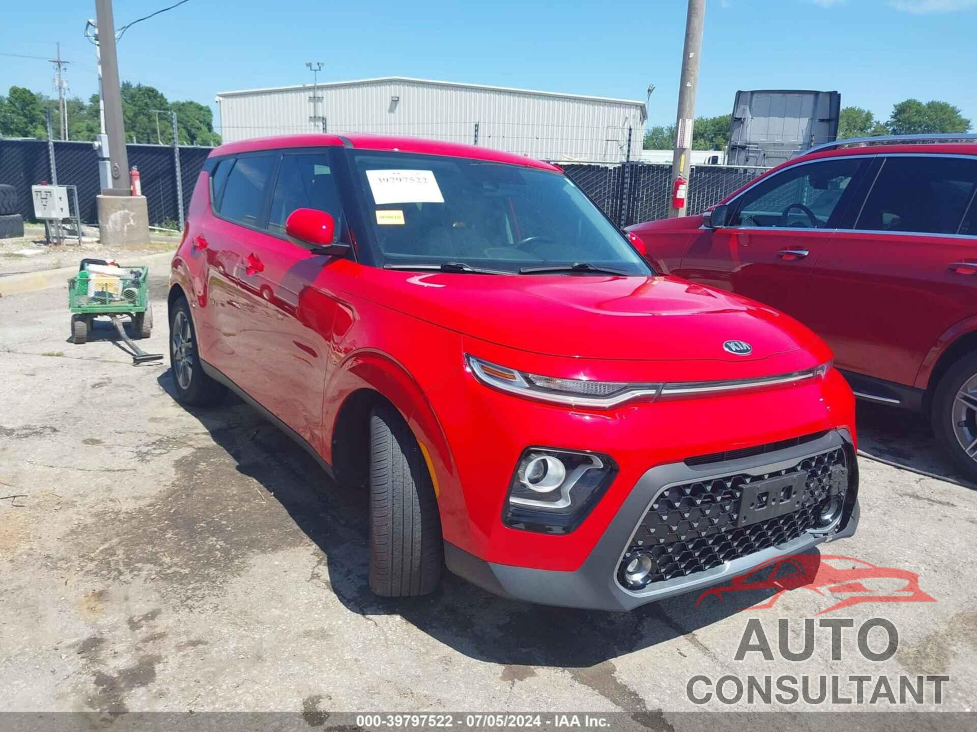 KIA SOUL 2020 - KNDJ33AU5L7707119