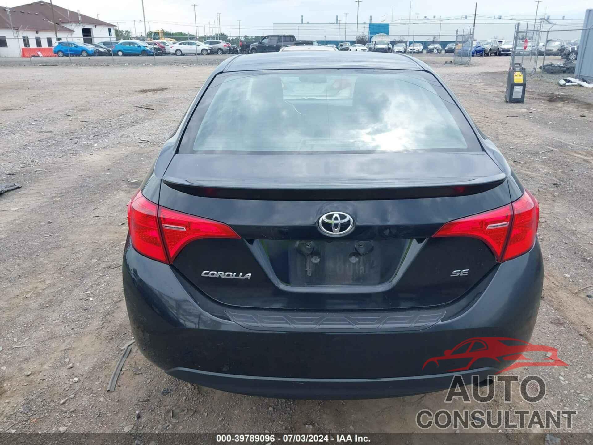 TOYOTA COROLLA 2019 - 2T1BURHE2KC194511