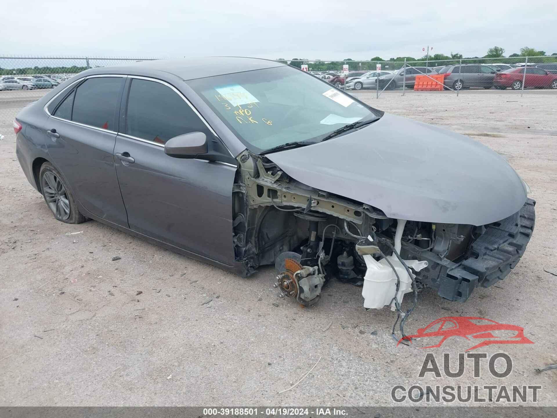 TOYOTA CAMRY 2016 - 4T1BF1FK1GU216749