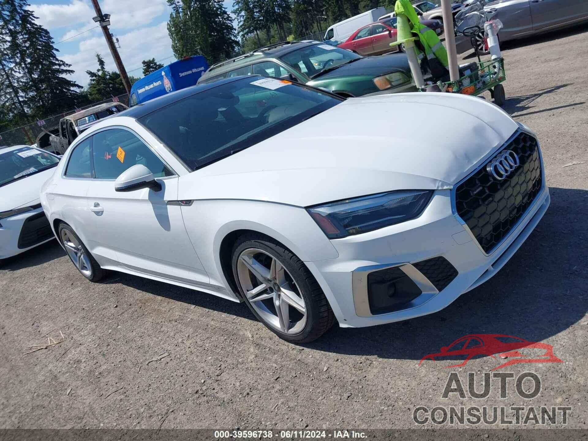 AUDI A5 2022 - WAUSAAF55NA039826