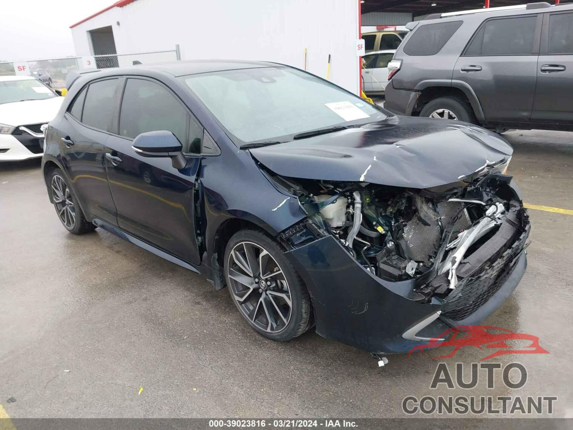 TOYOTA COROLLA 2019 - JTNK4RBEXK3057328