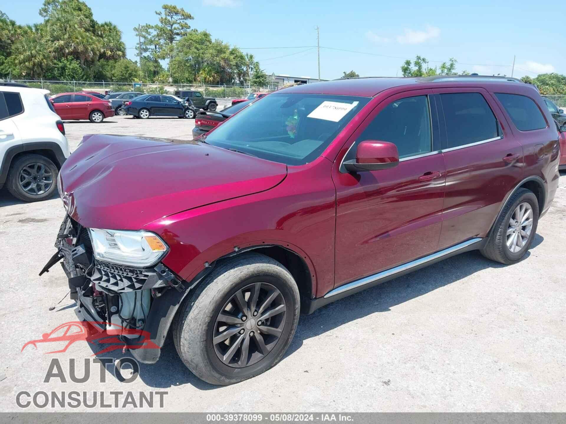 DODGE DURANGO 2017 - 1C4RDHAG7HC805476