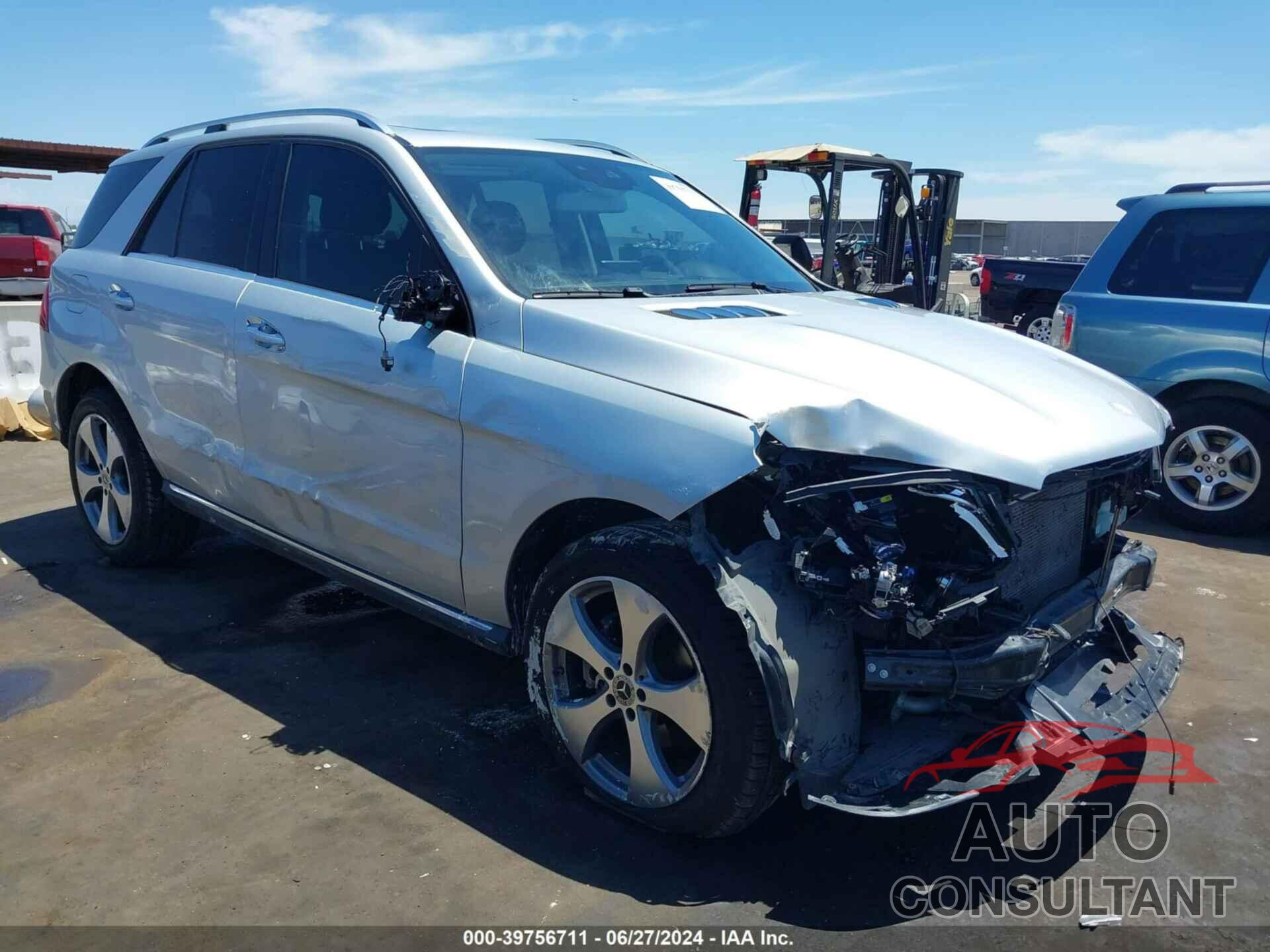 MERCEDES-BENZ GLE 350 2018 - 4JGDA5JB1JB187648