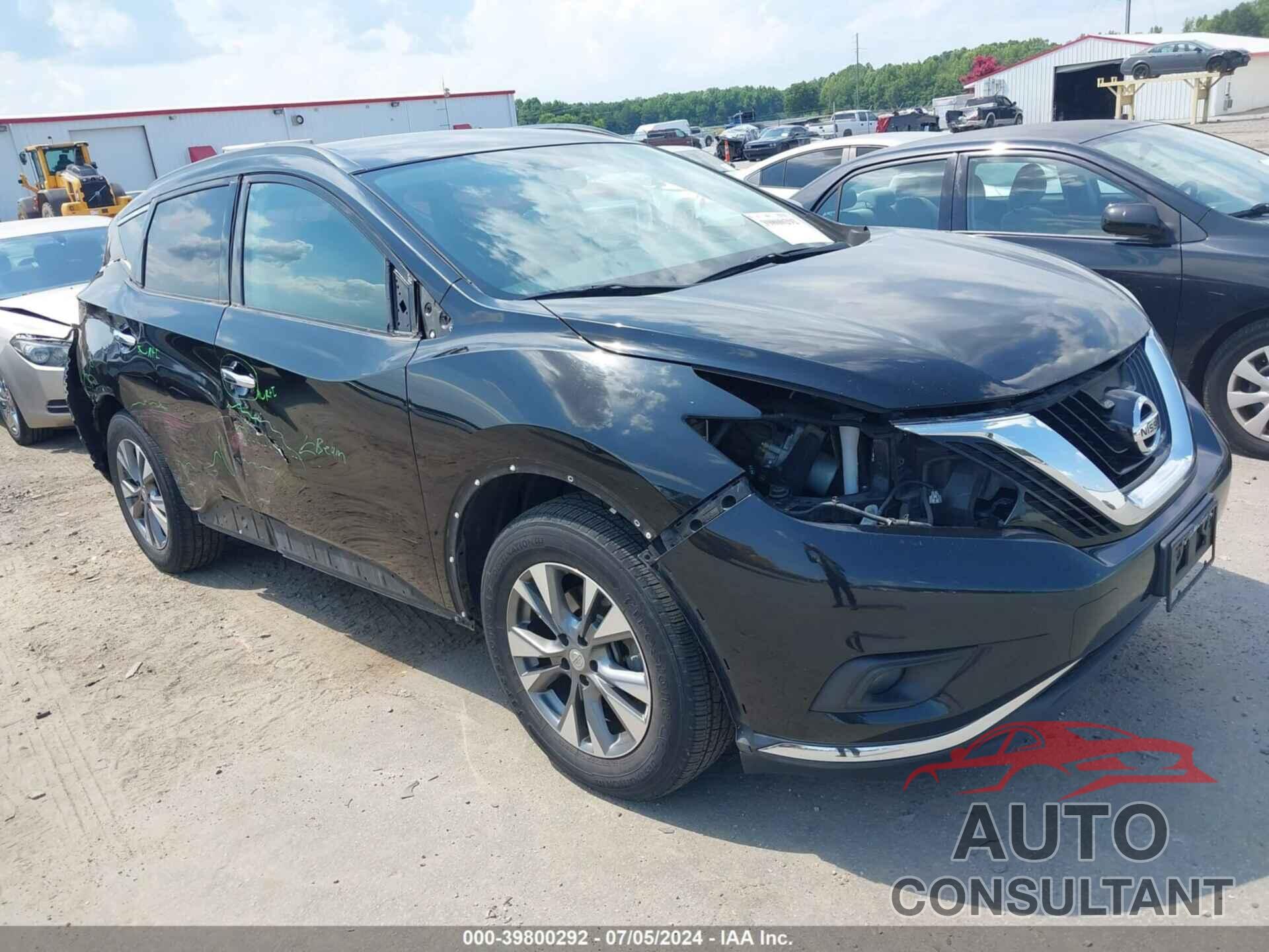 NISSAN MURANO 2015 - 5N1AZ2MH3FN212193