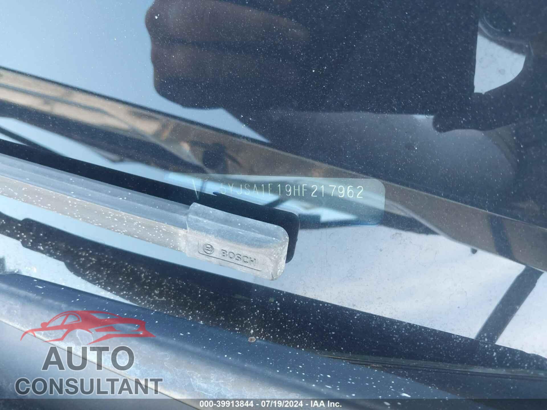 TESLA MODEL S 2017 - 5YJSA1E19HF217962