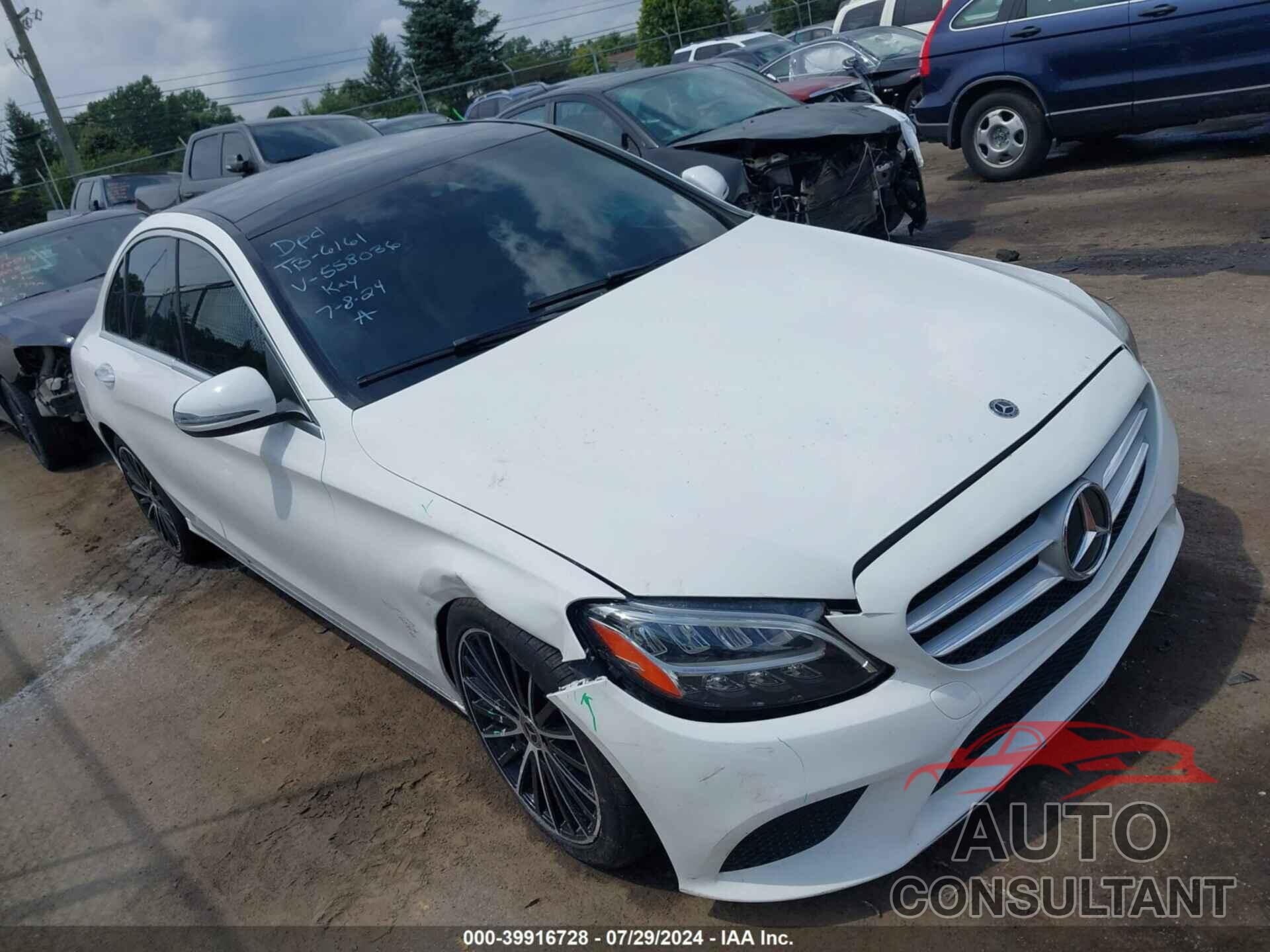 MERCEDES-BENZ C 300 2020 - WDDWF8EB4LR558036