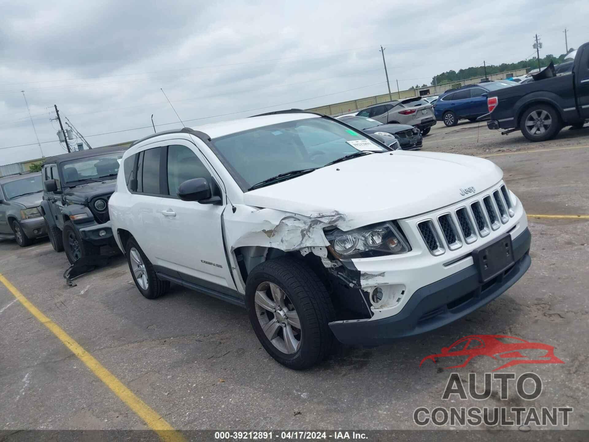 JEEP COMPASS 2017 - 1C4NJCBA3HD123094