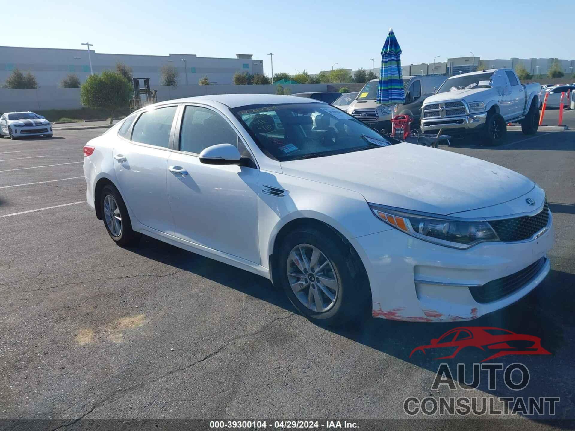 KIA OPTIMA 2016 - KNAGT4L35G5106800