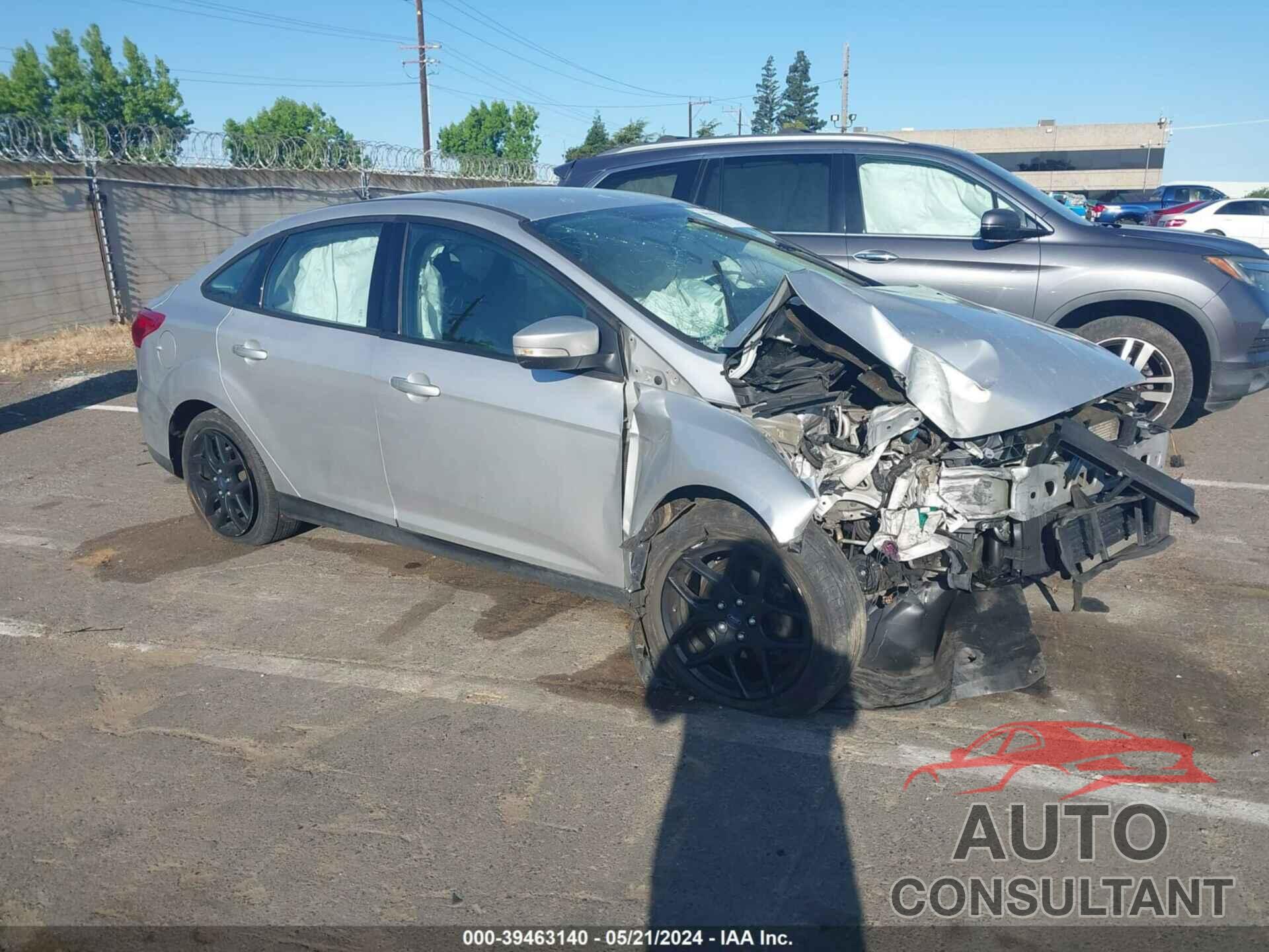 FORD FOCUS 2016 - 1FADP3F2XGL372886