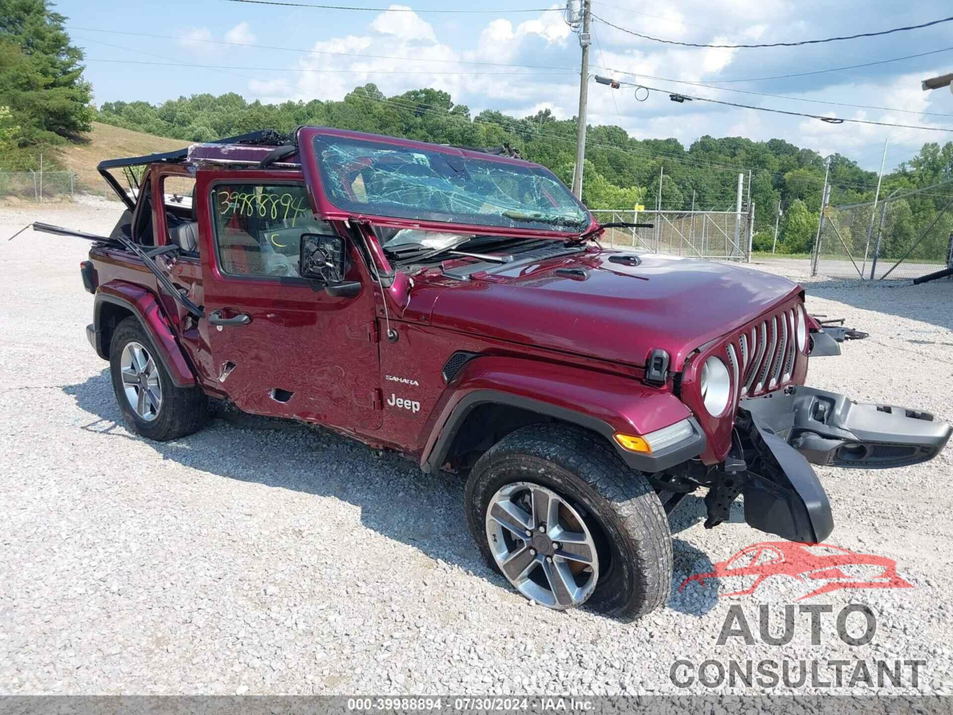 JEEP WRANGLER UNLIMITED 2021 - 1C4HJXEN7MW685887