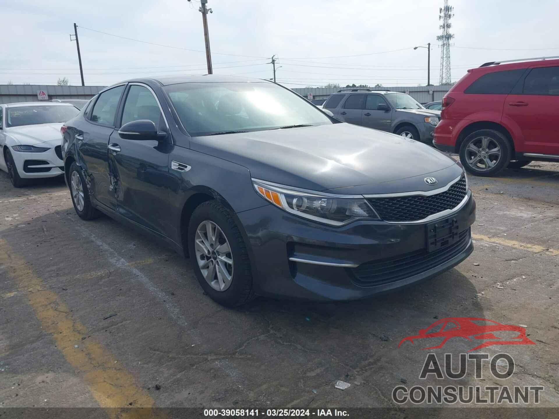 KIA OPTIMA 2018 - KNAGT4L30J5212238