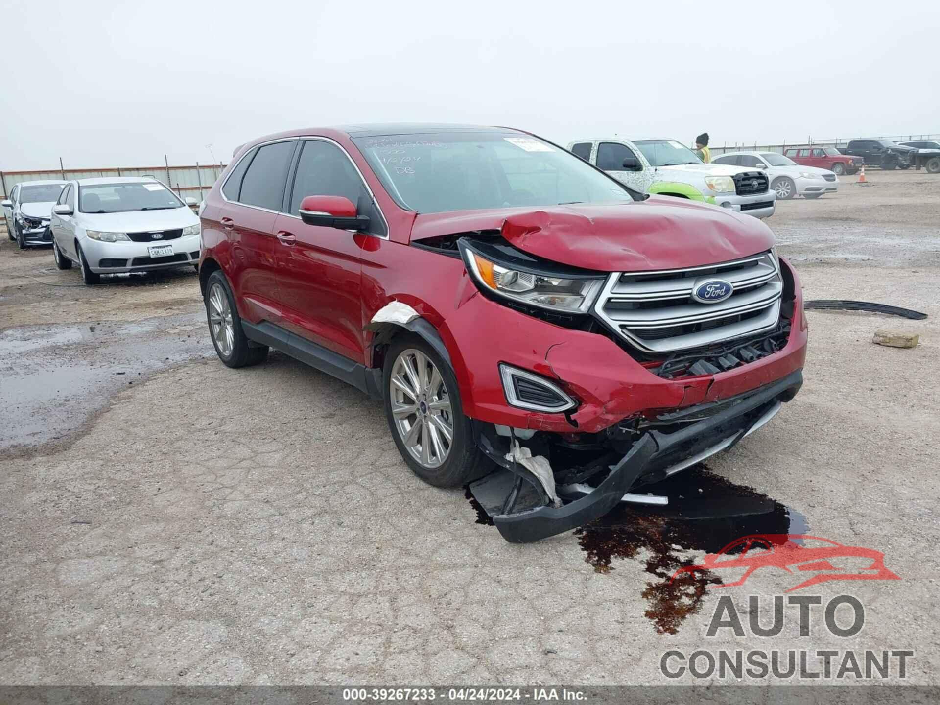 FORD EDGE 2018 - 2FMPK3K8XJBC31500