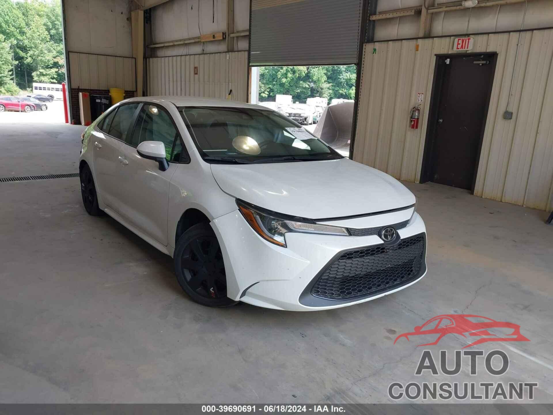 TOYOTA COROLLA 2022 - 5YFEPMAE6NP323968