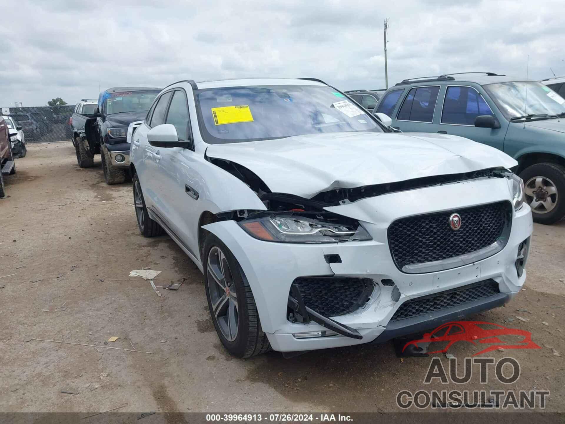 JAGUAR F-PACE 2017 - SADCL2BV4HA089526