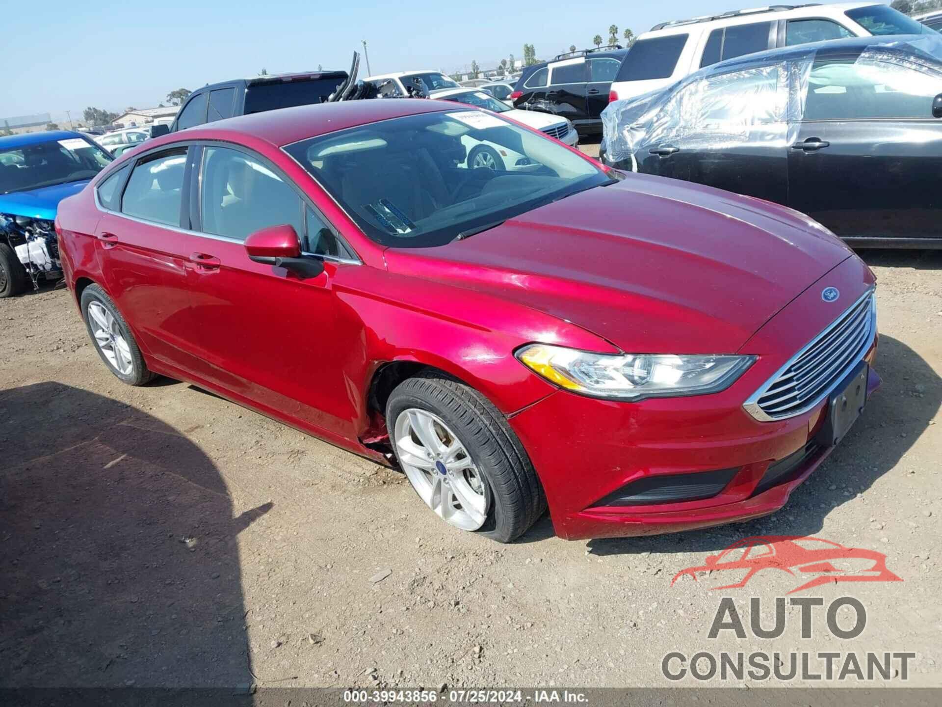 FORD FUSION 2018 - 3FA6P0HD5JR204894