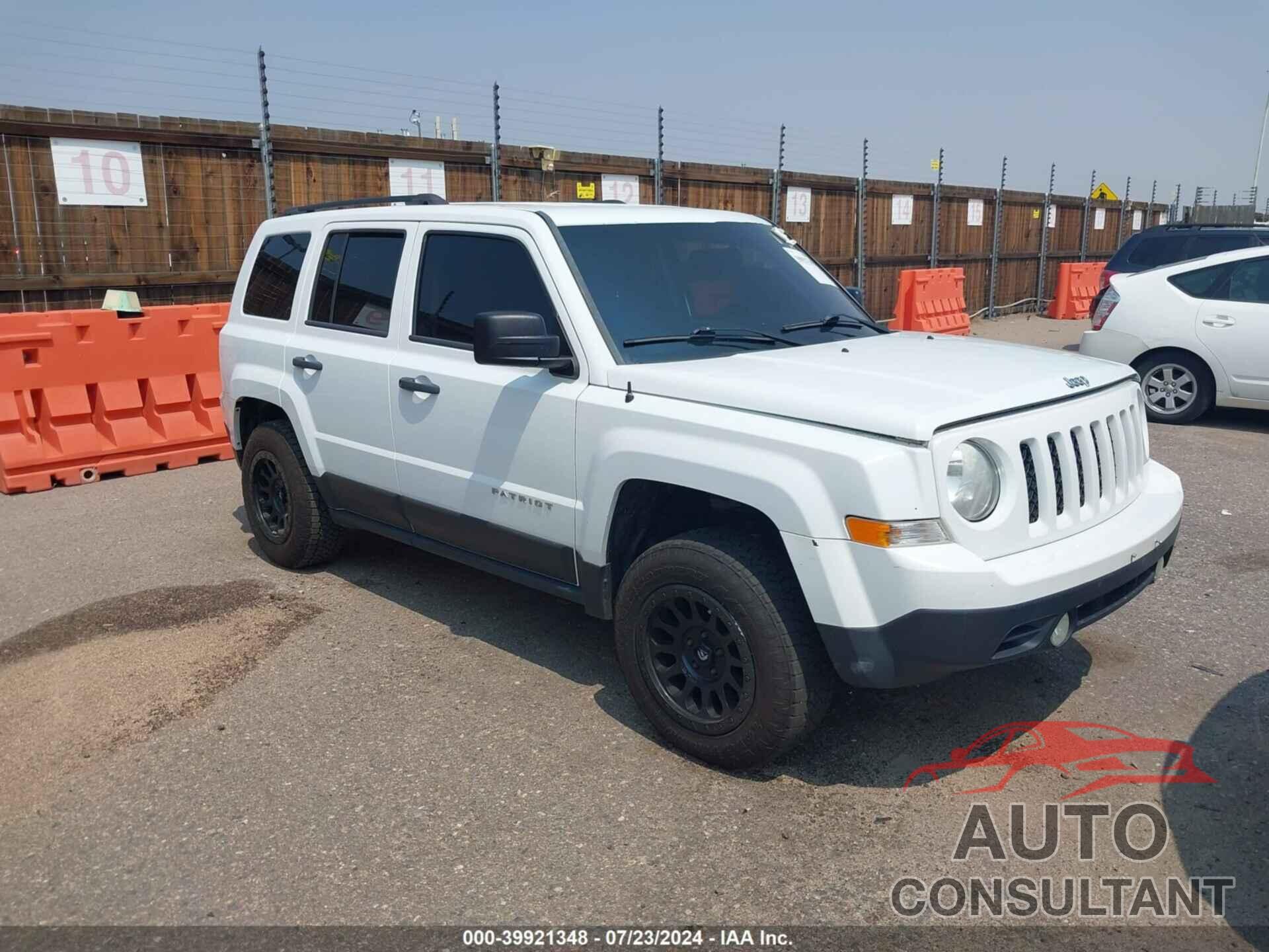 JEEP PATRIOT 2015 - 1C4NJRBB9FD121407