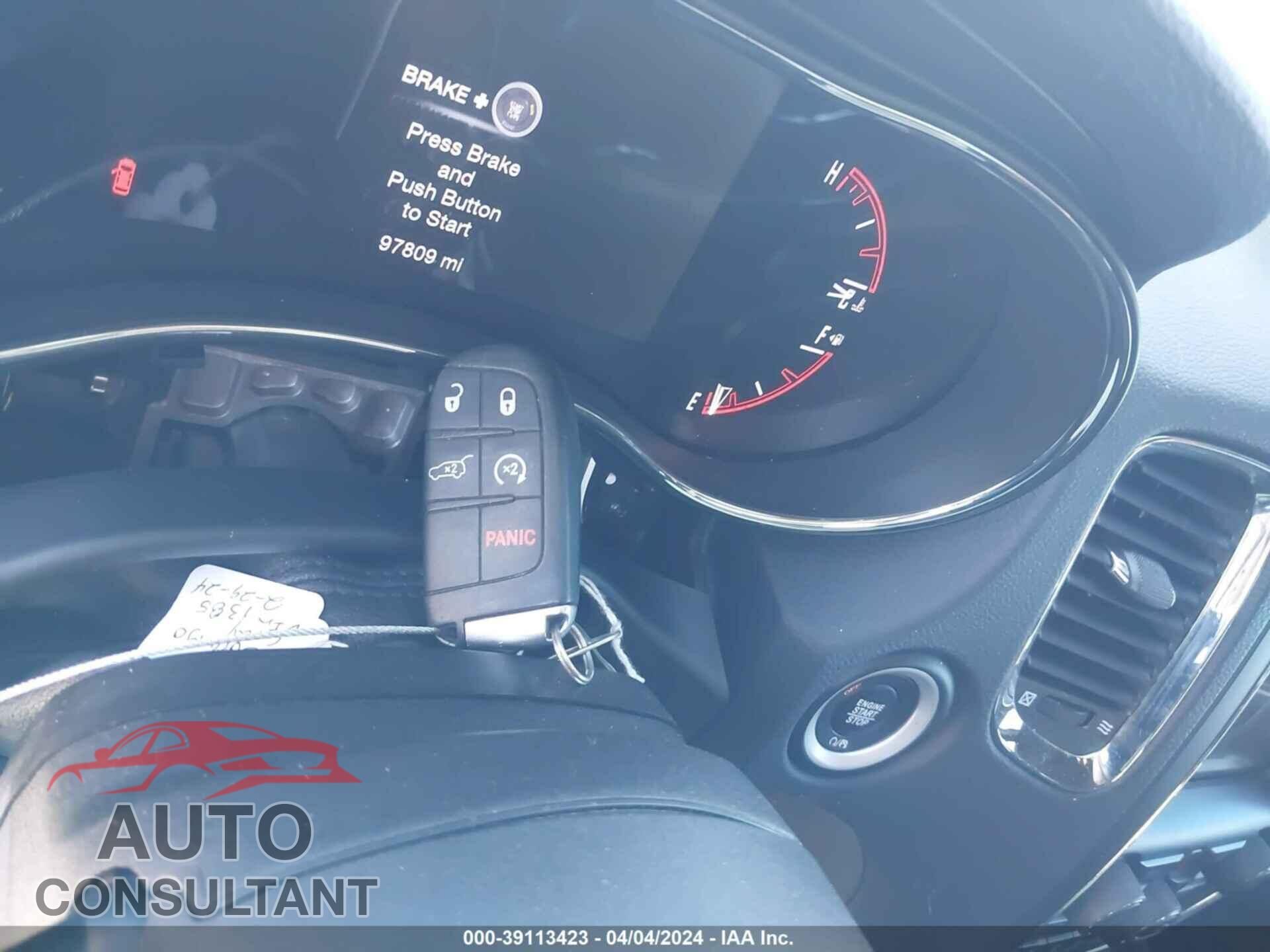DODGE DURANGO 2017 - 1C4SDJCT9HC691385