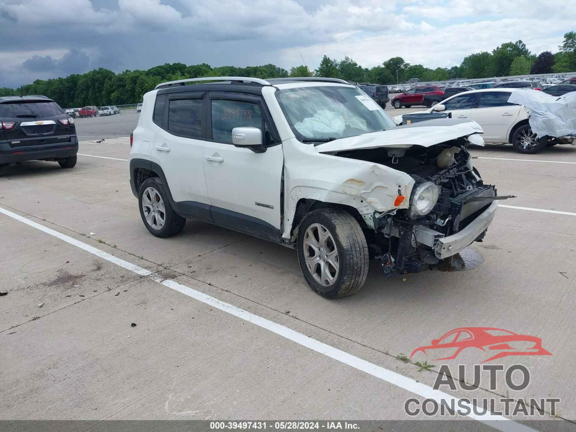 JEEP RENEGADE 2016 - ZACCJBDT7GPC69417