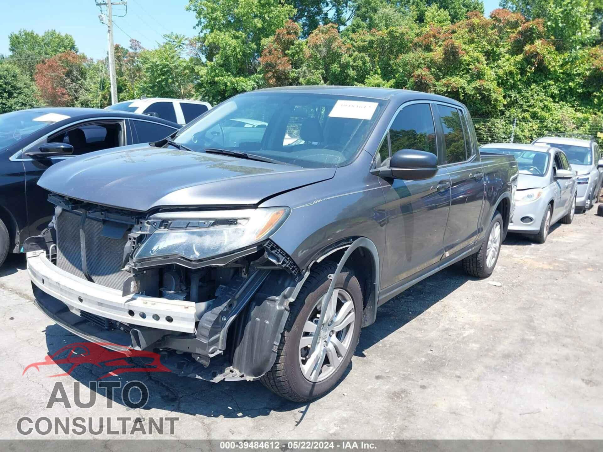 HONDA RIDGELINE 2017 - 5FPYK3F29HB017956