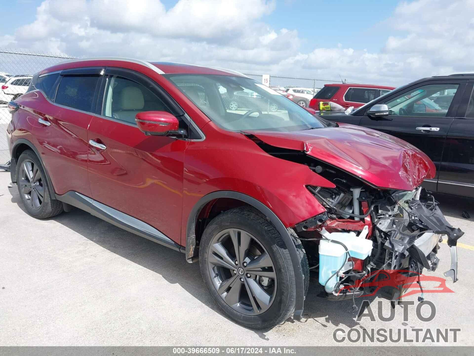 NISSAN MURANO 2021 - 5N1AZ2DJ4MC112132