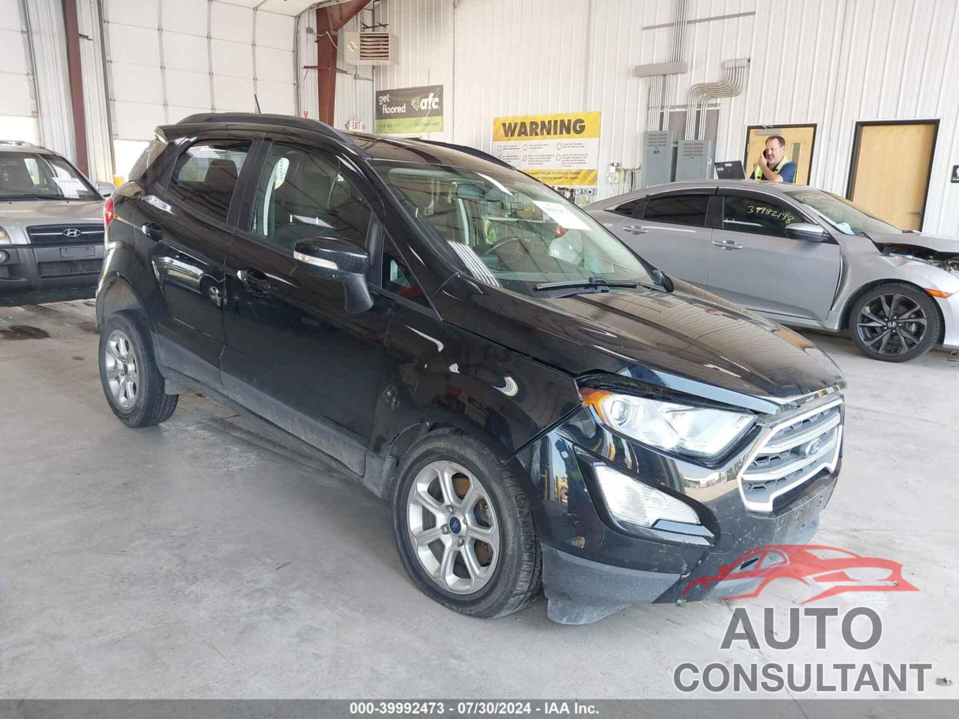 FORD ECOSPORT 2018 - MAJ6P1UL2JC180135