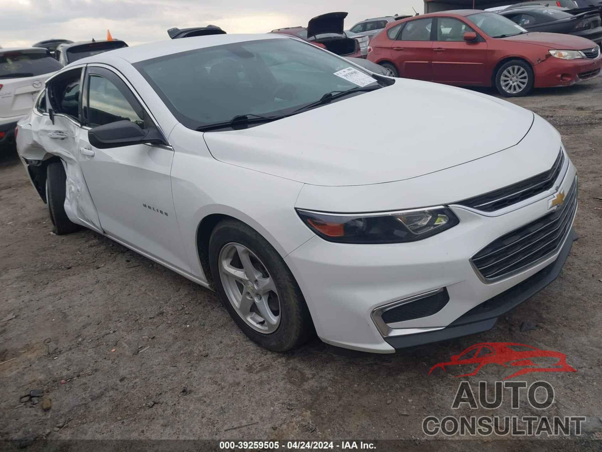 CHEVROLET MALIBU 2017 - 1G1ZB5ST1HF108974