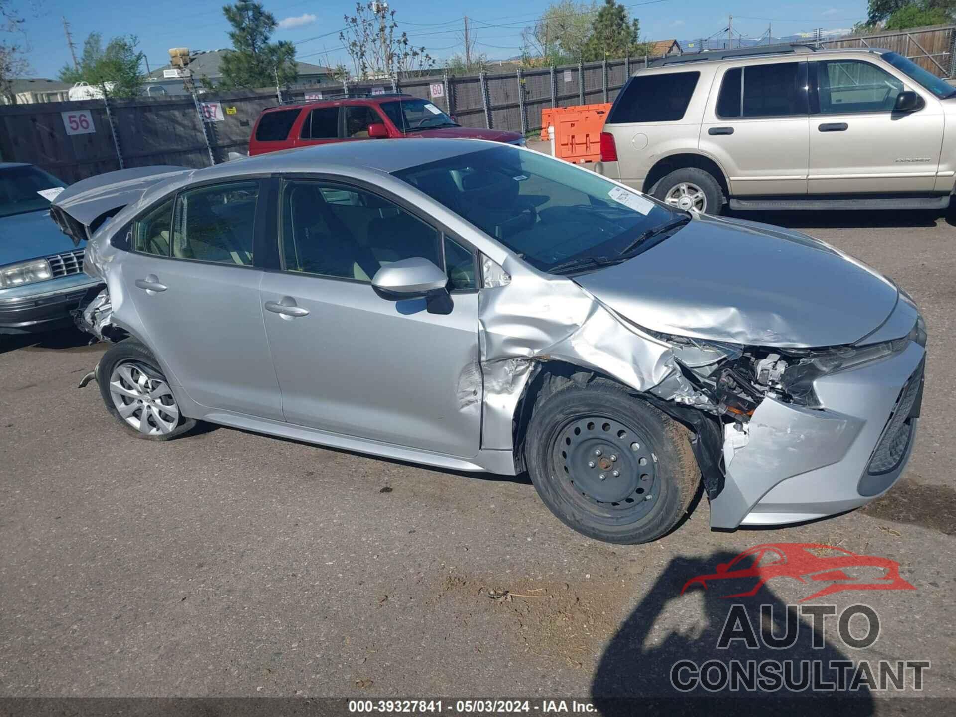 TOYOTA COROLLA 2020 - JTDEPRAE5LJ050231