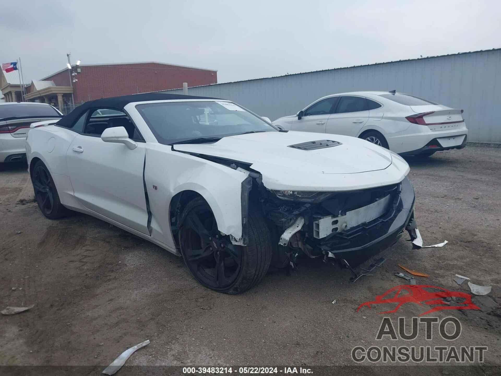 CHEVROLET CAMARO 2019 - 1G1FH3D77K0139307