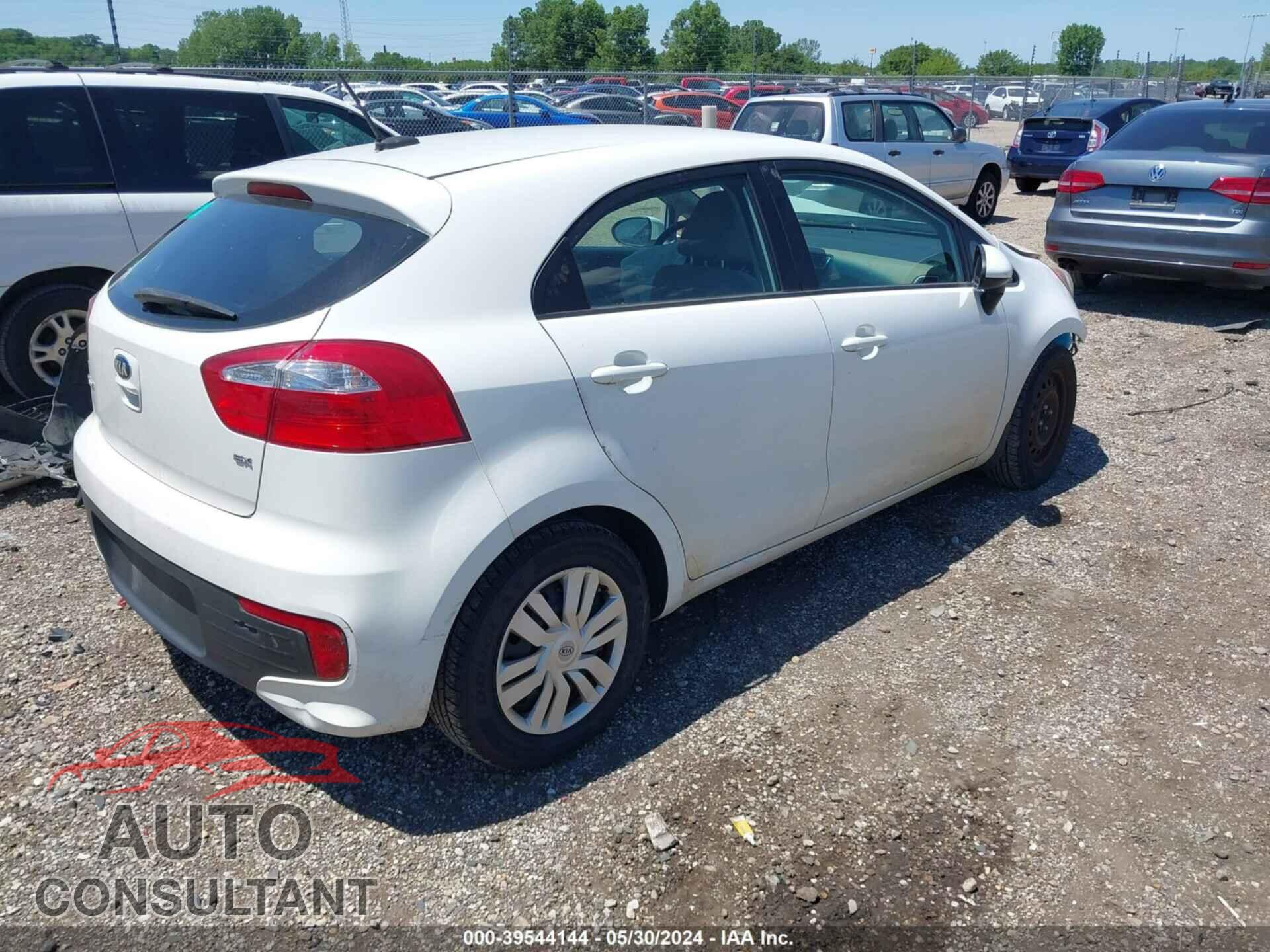 KIA RIO 2016 - KNADN5A38G6659165