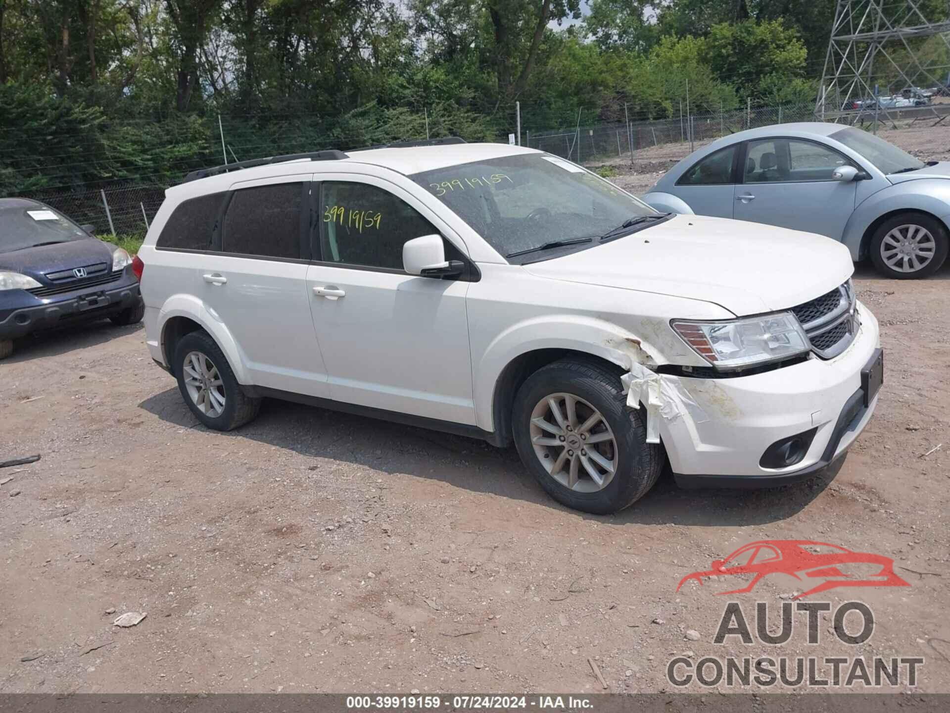 DODGE JOURNEY 2018 - 3C4PDDBG2JT306030