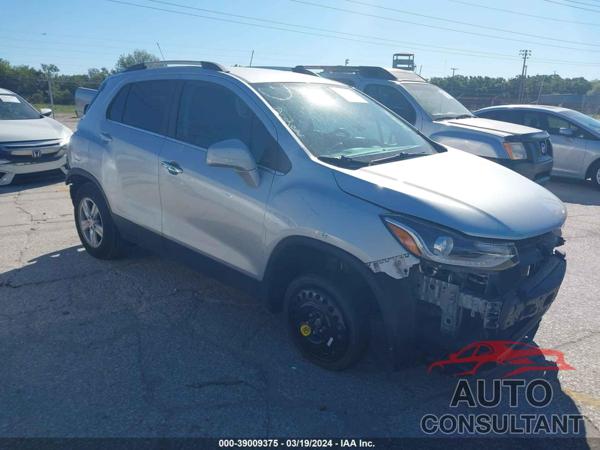 CHEVROLET TRAX 2020 - KL7CJPSB0LB036634