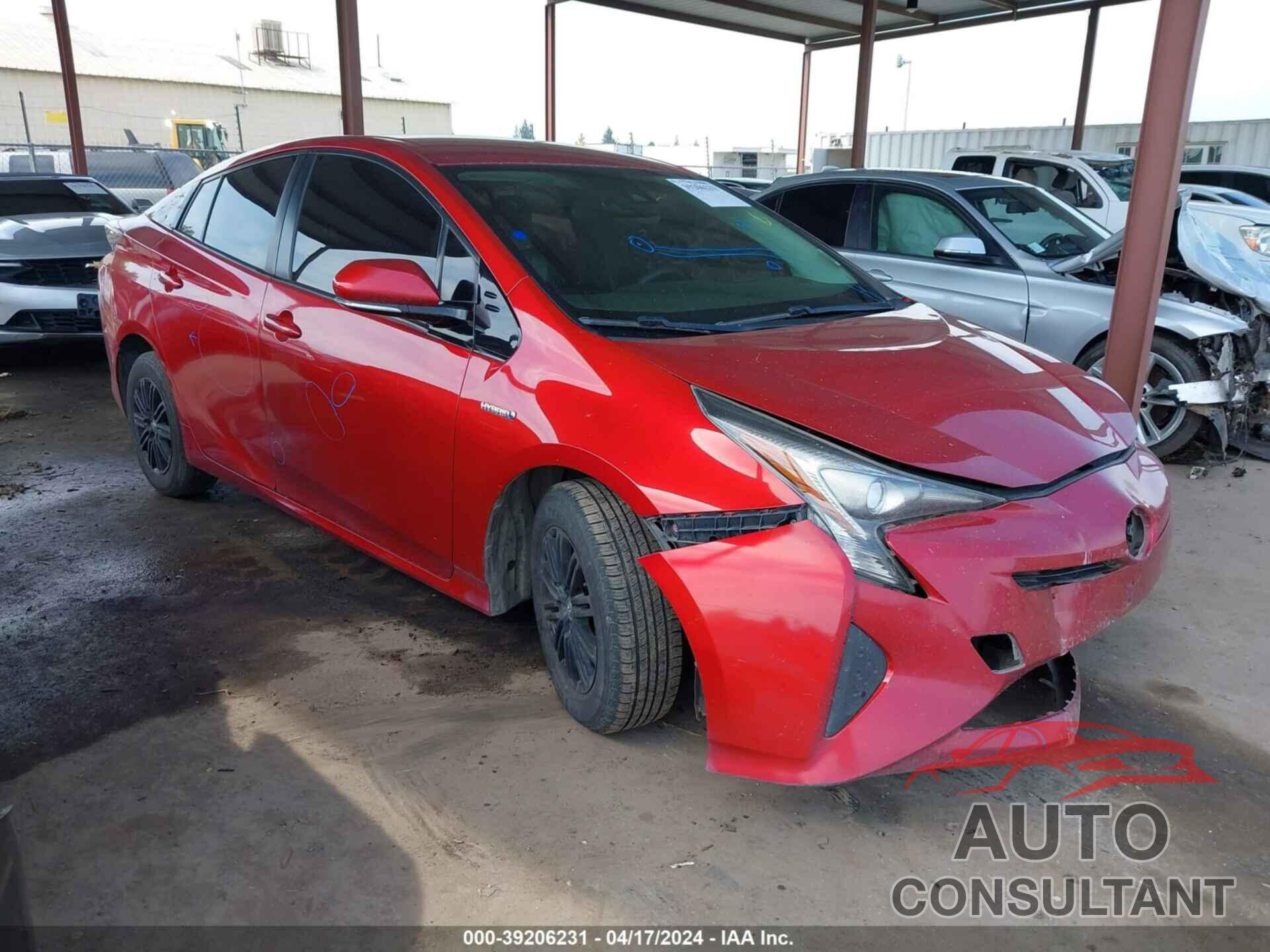 TOYOTA PRIUS 2017 - JTDKARFU4H3541082