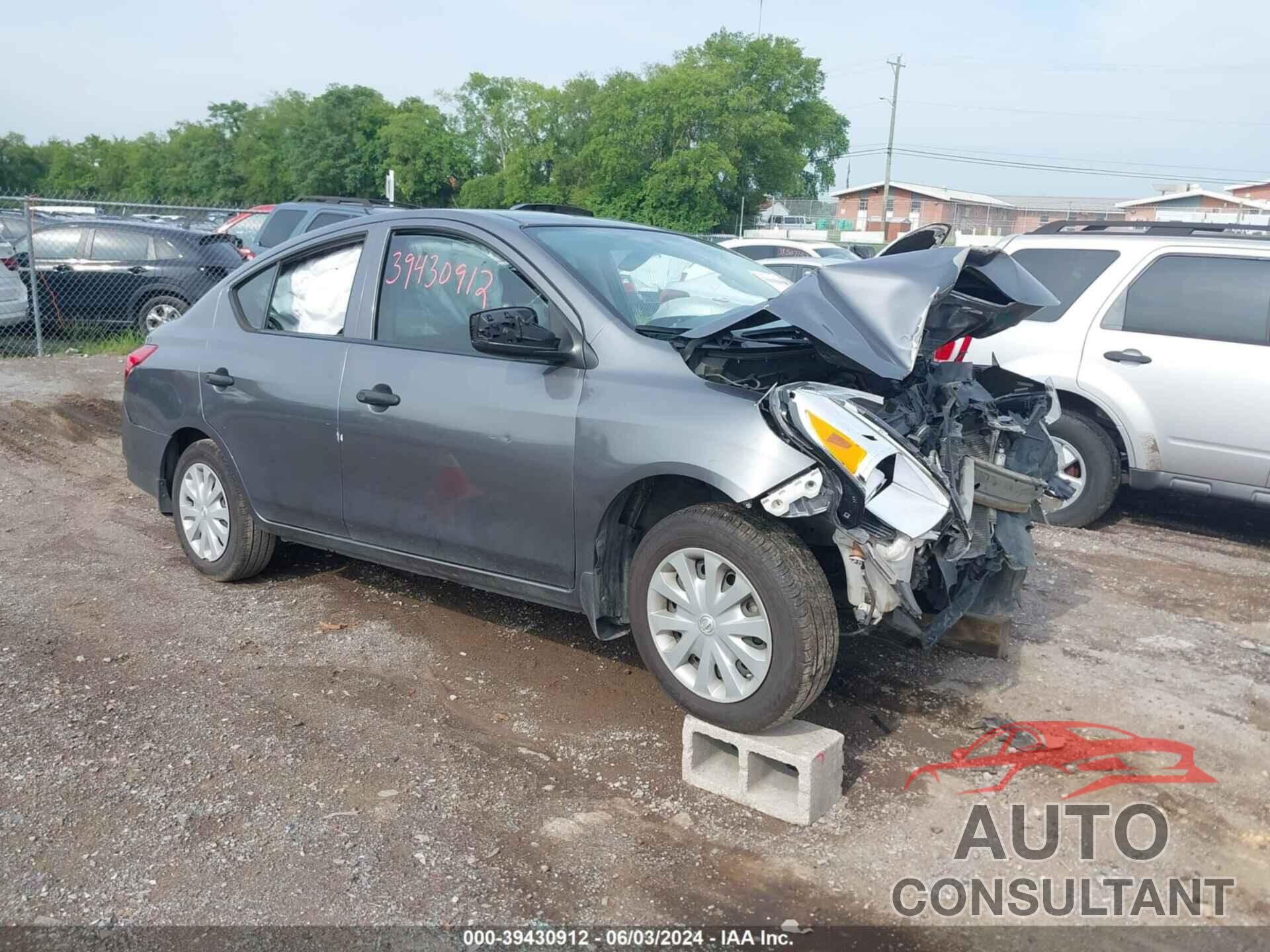 NISSAN VERSA 2016 - 3N1CN7AP0GL890972