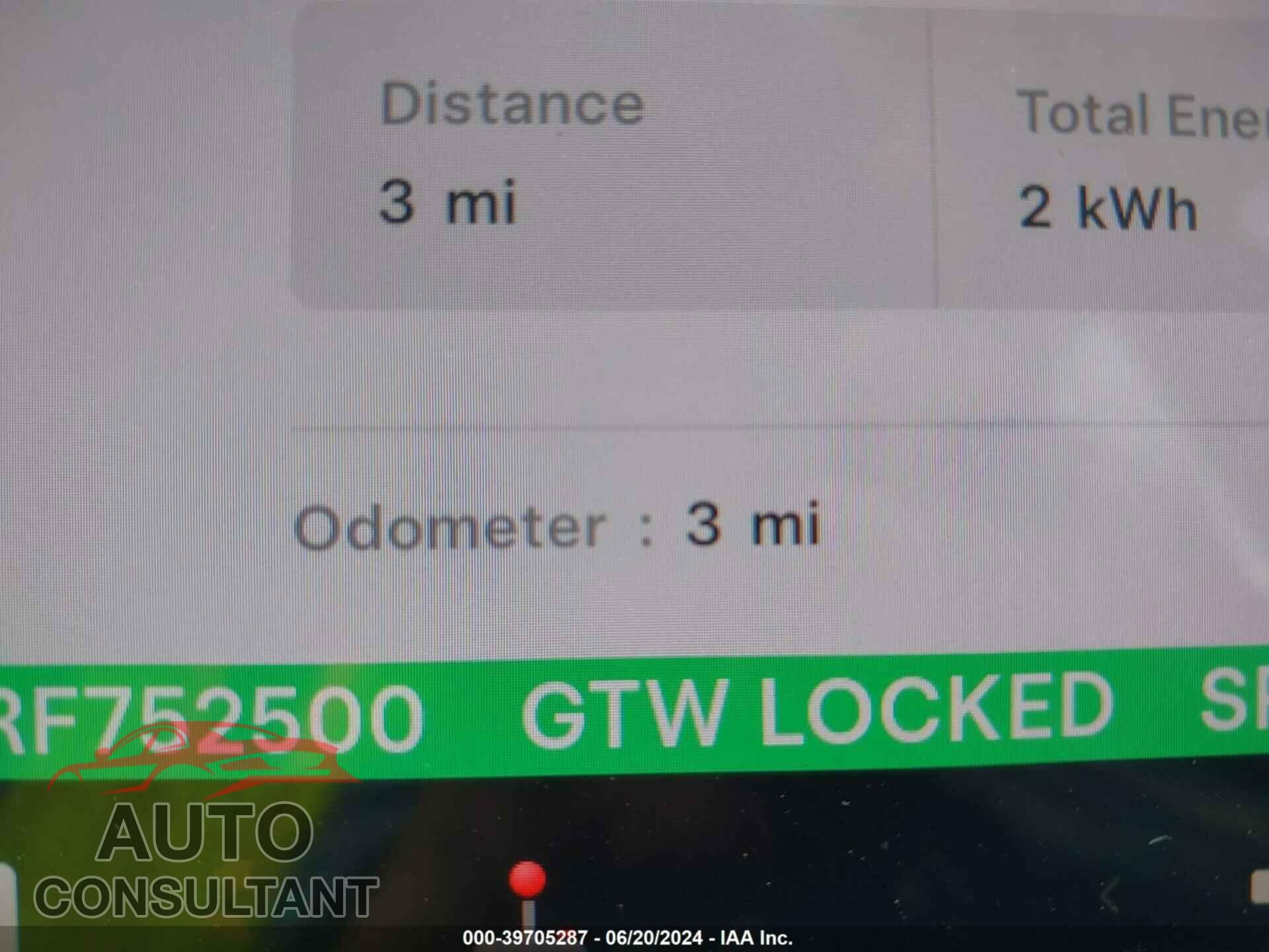 TESLA MODEL 3 2024 - 5YJ3E1EA2RF752500