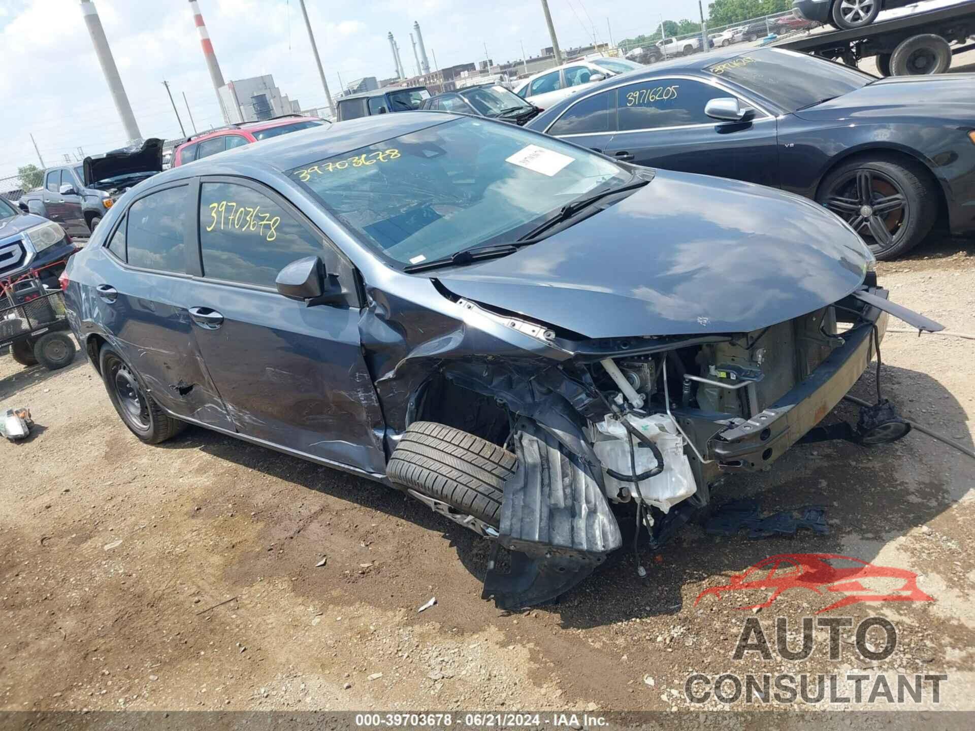TOYOTA COROLLA 2019 - 5YFBURHE3KP911451