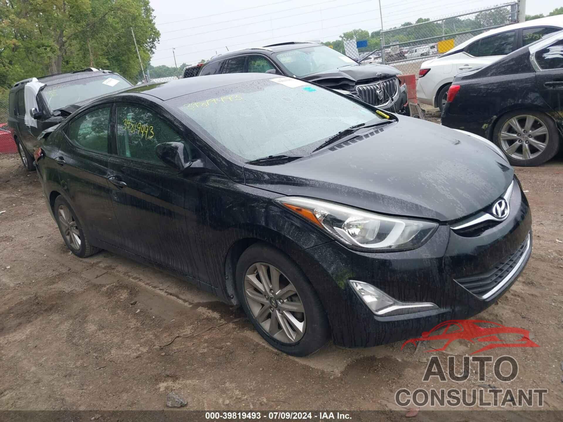 HYUNDAI ELANTRA 2016 - 5NPDH4AEXGH775463