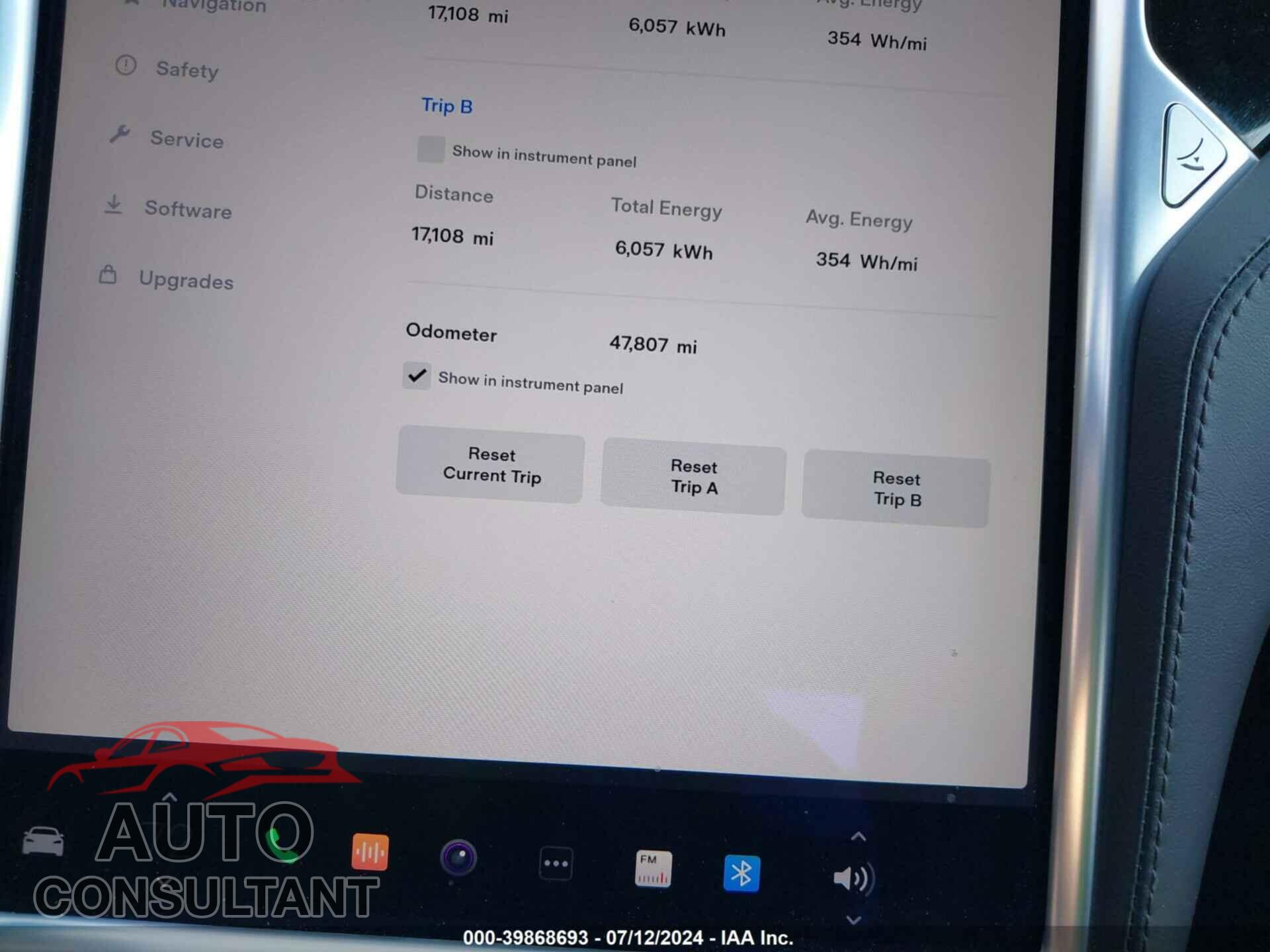 TESLA MODEL S 2016 - 5YJSA1E2XGF171372