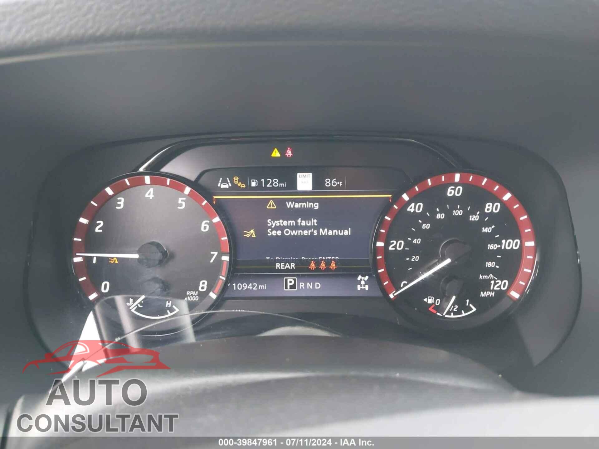 NISSAN FRONTIER 2024 - 1N6ED1EK4RN607932