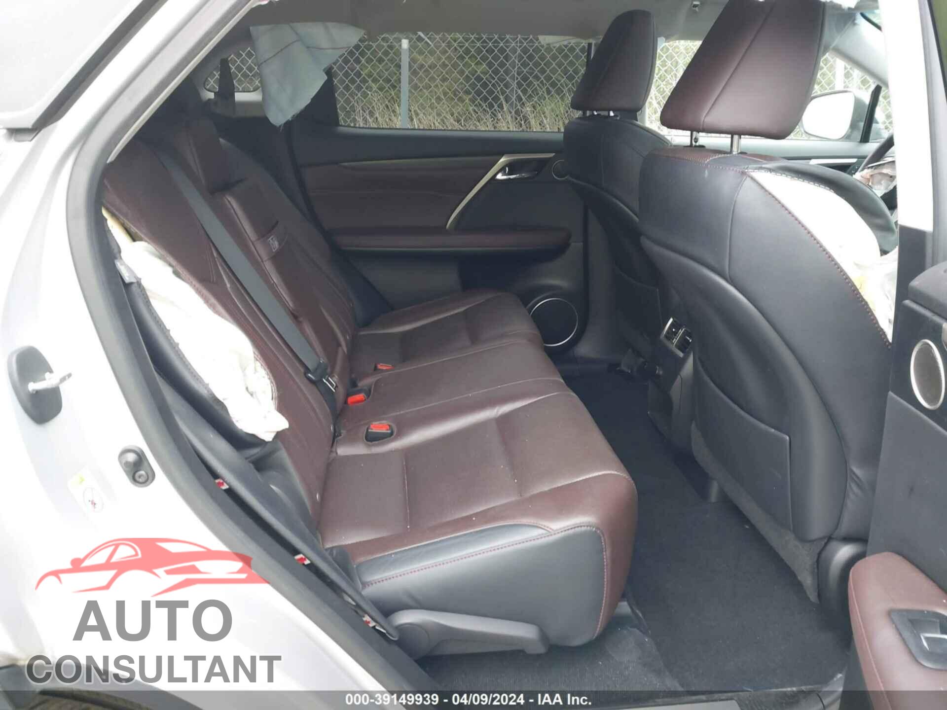 LEXUS RX 2017 - 2T2ZZMCA4HC036196