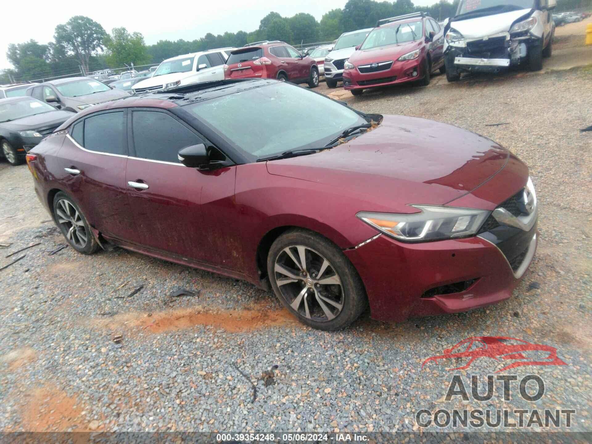 NISSAN MAXIMA 2017 - 1N4AA6AP2HC409066