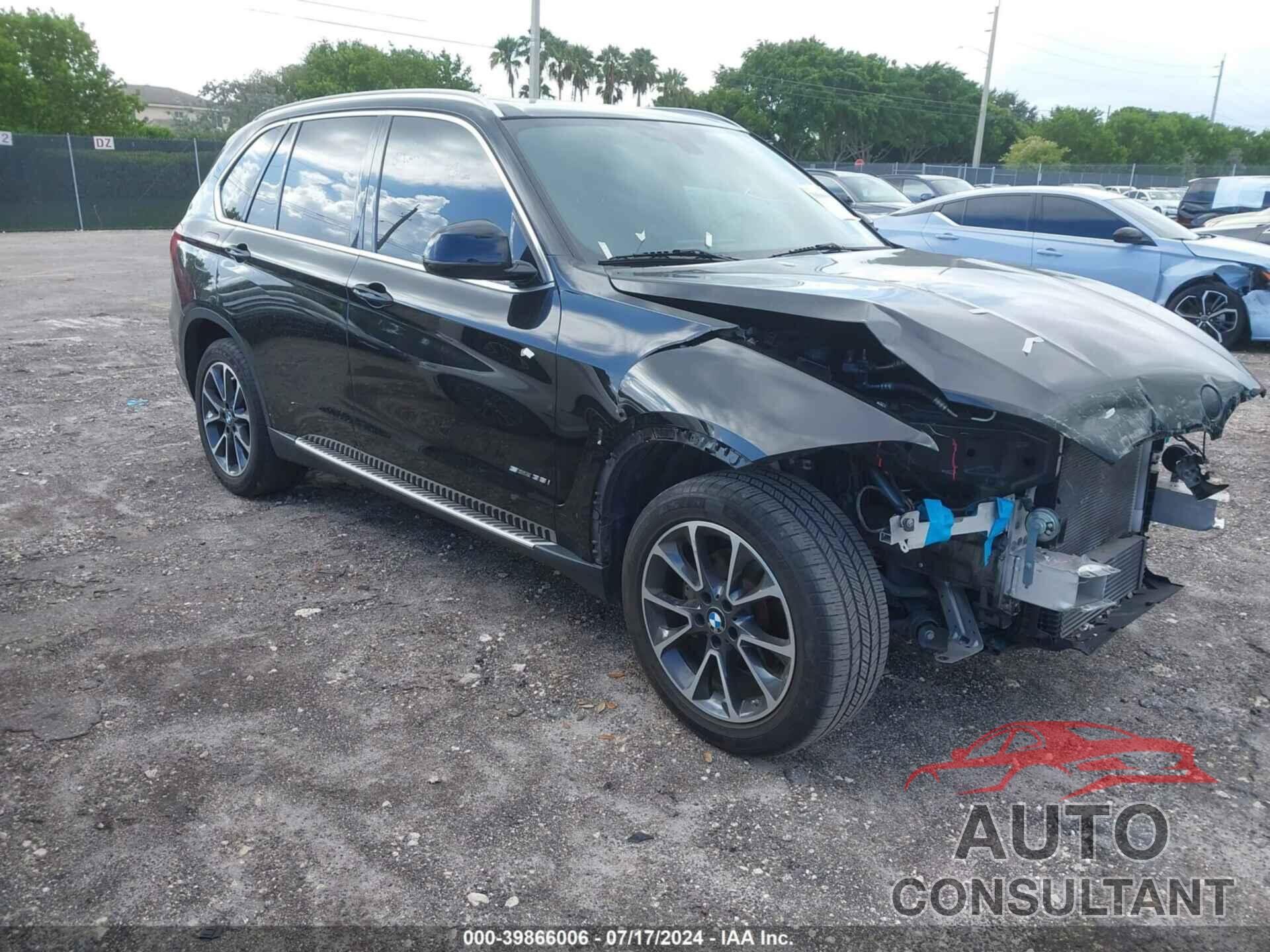 BMW X5 2017 - 5UXKR2C3XH0U24473