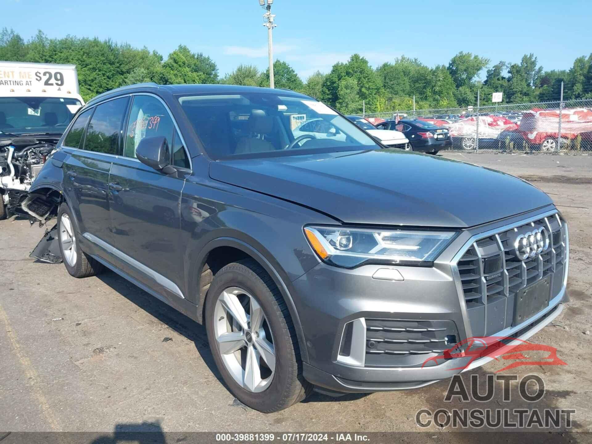 AUDI Q7 2022 - WA1LJBF79ND005685