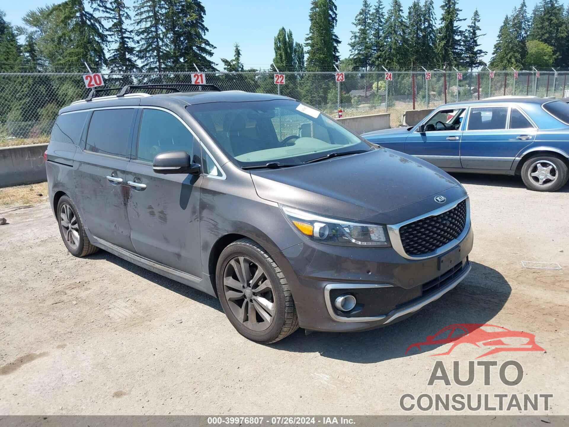 KIA SEDONA 2016 - KNDME5C14G6141939