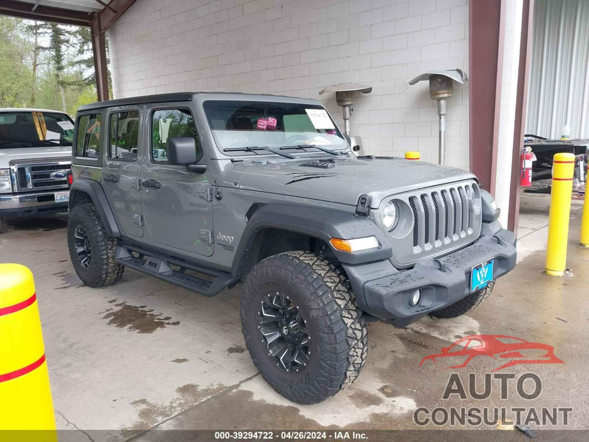 JEEP WRANGLER UNLIMITED 2018 - 1C4HJXDN4JW252508